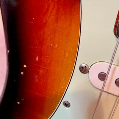 Fender Stratocaster in vintage Sunburst - Aged by MJT Guitars - Medium Relic. Premium Ash Body image 7