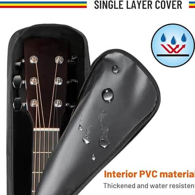 Guitar Bag Acoustic 41 In Dust Cover Soft Guitar Bag Dustproof Guitar Cover Gig Bag for Acoustic Classical Guitars No Padding CY0307 image 2