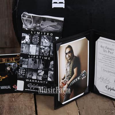 Epiphone Ace Frehley Budokan Les Paul Custom Electric Guitar #618 of 1000 w Case image 2