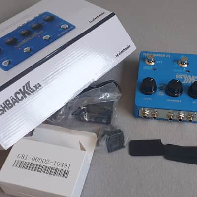 TC Electronic Flashback X4 Delay & Looper 2011 - 2019 - Blue image 1