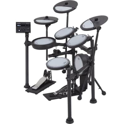 Roland VQD-106 V-Drum 5-Piece Silent Electronic Drum Kit - Black image 3