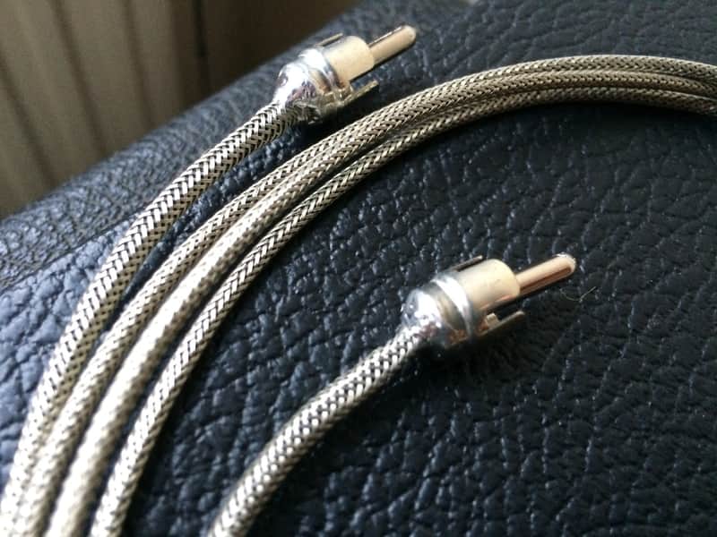 Vintage Style Blackface Fender Twin, Super Reverb RCA Reverb Cables image 1