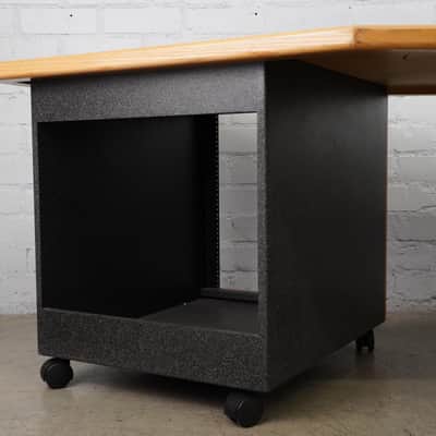 1990s KK Audio 24U 24-Space Studio Workstation Desk #53598 image 12