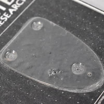 1980s Schecter USA 3-Bolt Neck Plate Black Sealed NOS image 3