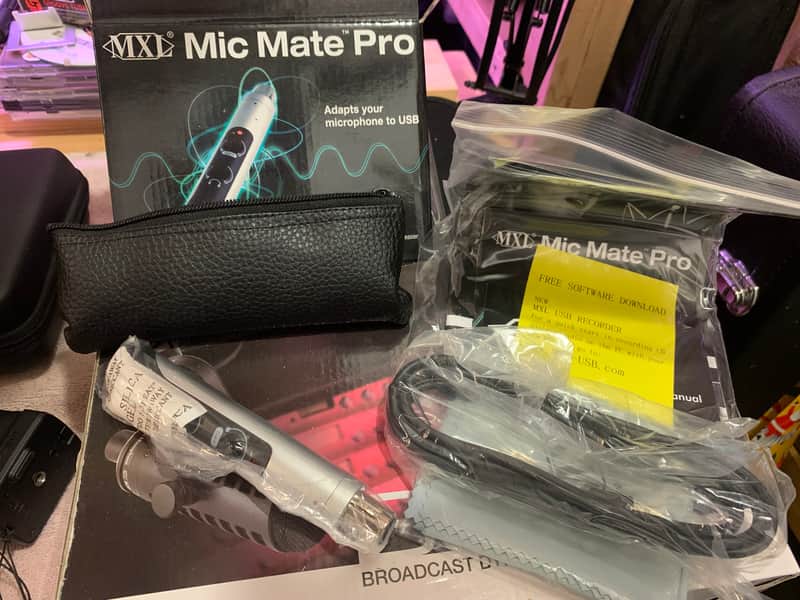 MXL Mic Mate PRO XLR to USB Converter image 1