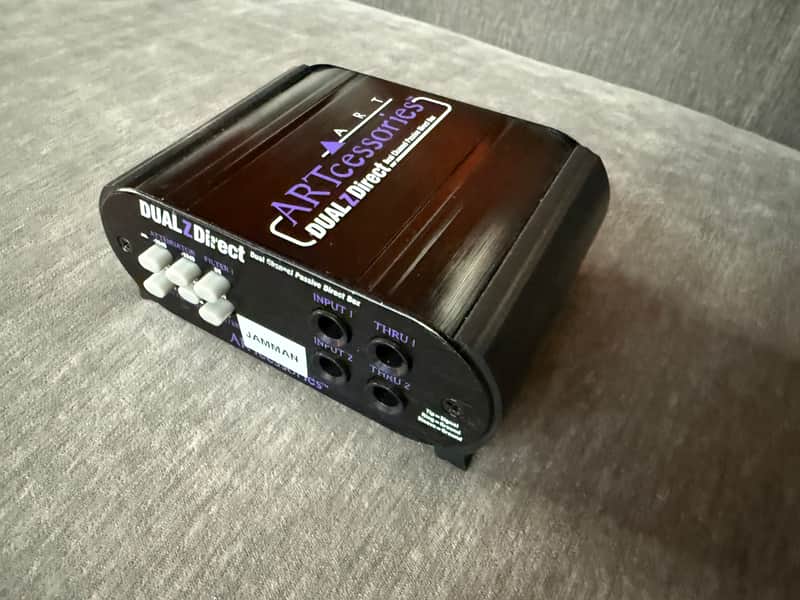 ART DualZDirect Dual Professional Passive Direct Box 2010 - Present - Black image 1