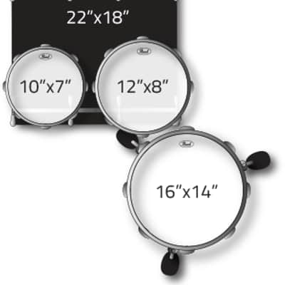 Pearl MCT924XEP/C837 Masters Maple Complete 4 pc Shell Pack - chrome contrail image 5