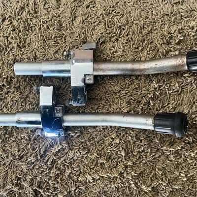 Rogers Big R XP8 bass spurs w brackets 1980 image 2