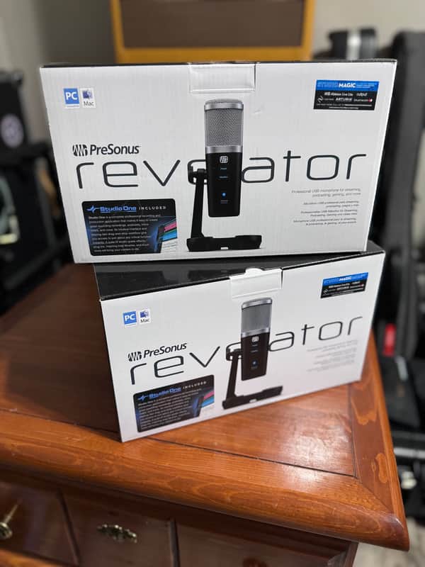 PreSonus Revelator USB Condenser Microphone (Pair) image 1