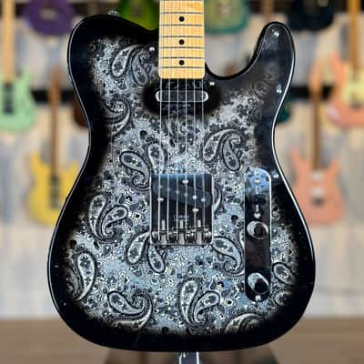 Fender MIJ Limited Edition Paisley Telecaster 2024 - 2025 - Black Paisley image 1