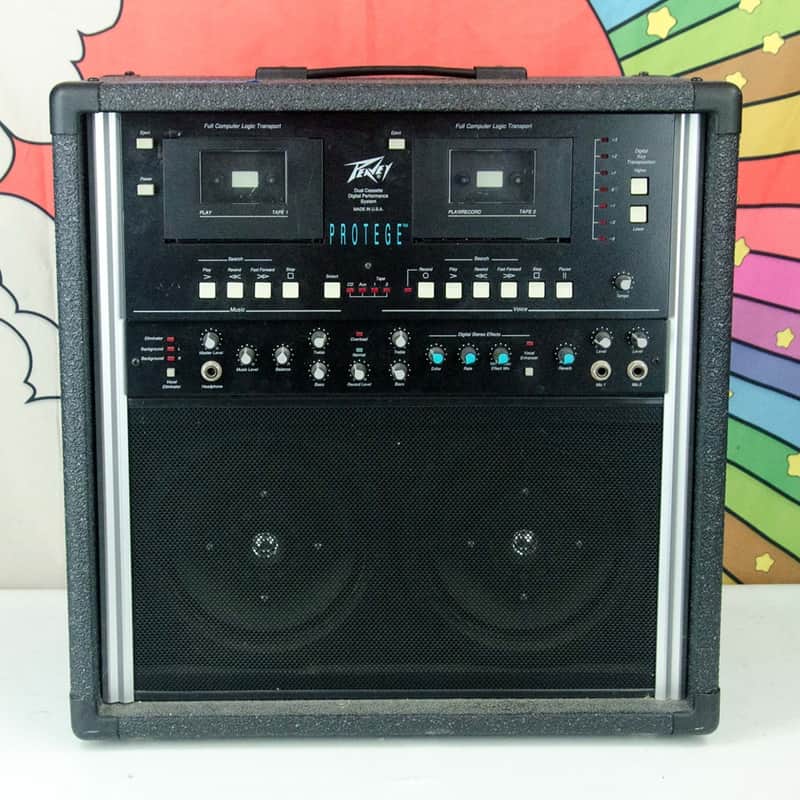 Used Peavey Protege Dual Cassette Digital Performance System, Recording, Karaoke, AS IS