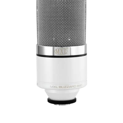 MXL BLIZZARD-990 Blizzard 990 Side Address Condenser Microphone with Blue LED *Limited Edition* image 1