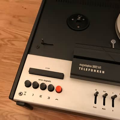 ! TELEFUNKEN magnetophon 3002 M hifi - reel to reel tape recorder - vintage - Made in Germany ! image 5