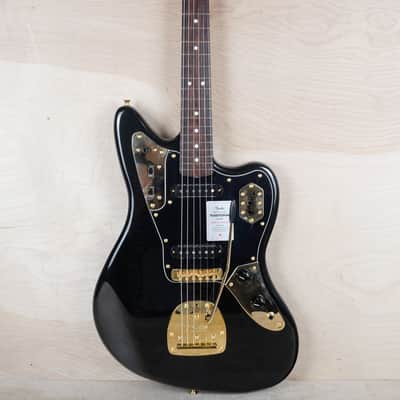 Fender 2025 Collection Traditional '60s Jaguar MIJ 2026 Black Pearl Sparkle with Matching Headstock w/ Gig Bag image 2