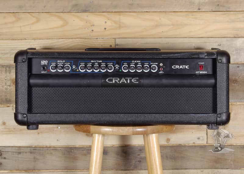 Crate GT1200H 3-Channel 120-Watt Solid State Guitar Amp Head image 1