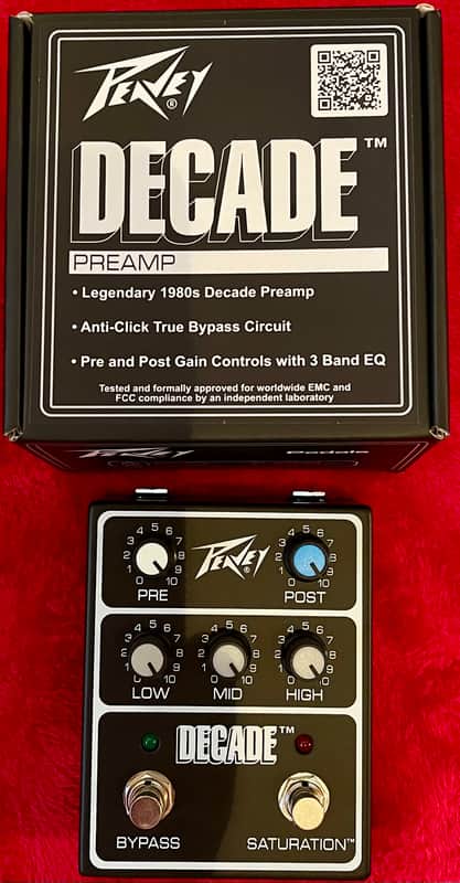 Peavey Decade Preamp 2025 - Present - Black image 1