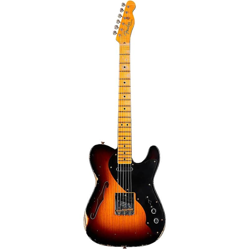 Fender Custom Shop Limited Edition Blackguard Telecaster Thinline Relic image 1