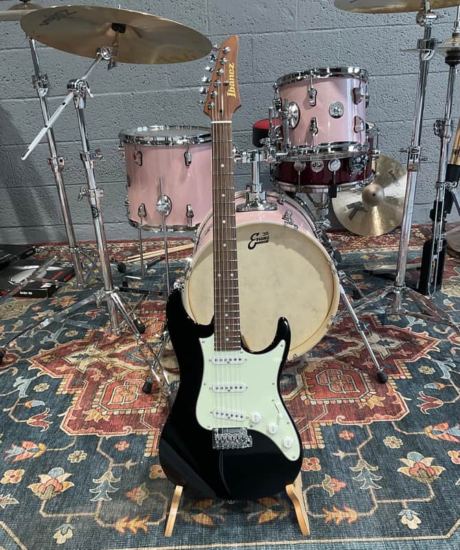 Ibanez Prestige AZ2203N Electric Guitar - Black image 1