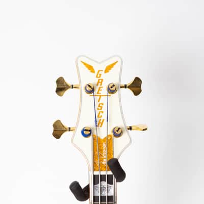 Gretsch G6136B-TP Tom Petersson Signature Falcon Bass 2022 White image 4