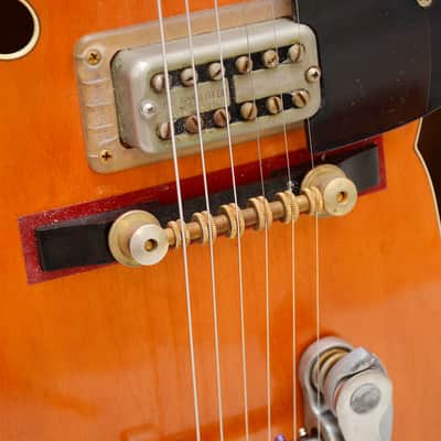 Gretsch Custom Shop Master Built G6120SSC Brian Setzer Tribute 2007 - Vintage Orange image 7