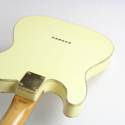 Fender Custom Telecaster 1999 MIJ Vintage White and Gold MINT The Edge U2 image 14
