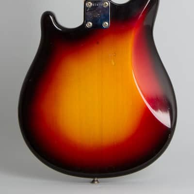 Fender Solid Body Electric Mandolin (1963), ser. #01614, original white tolex hard shell case. image 4