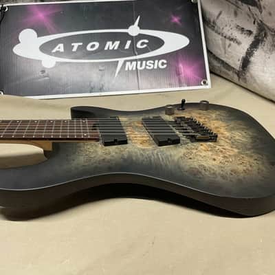 Cort KX Series KX500MS 7-string Multi-scale Guitar 2019 Dust Black image 13