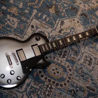 Gibson Les Paul Studio Deluxe 2010 - Silver Burst image 1
