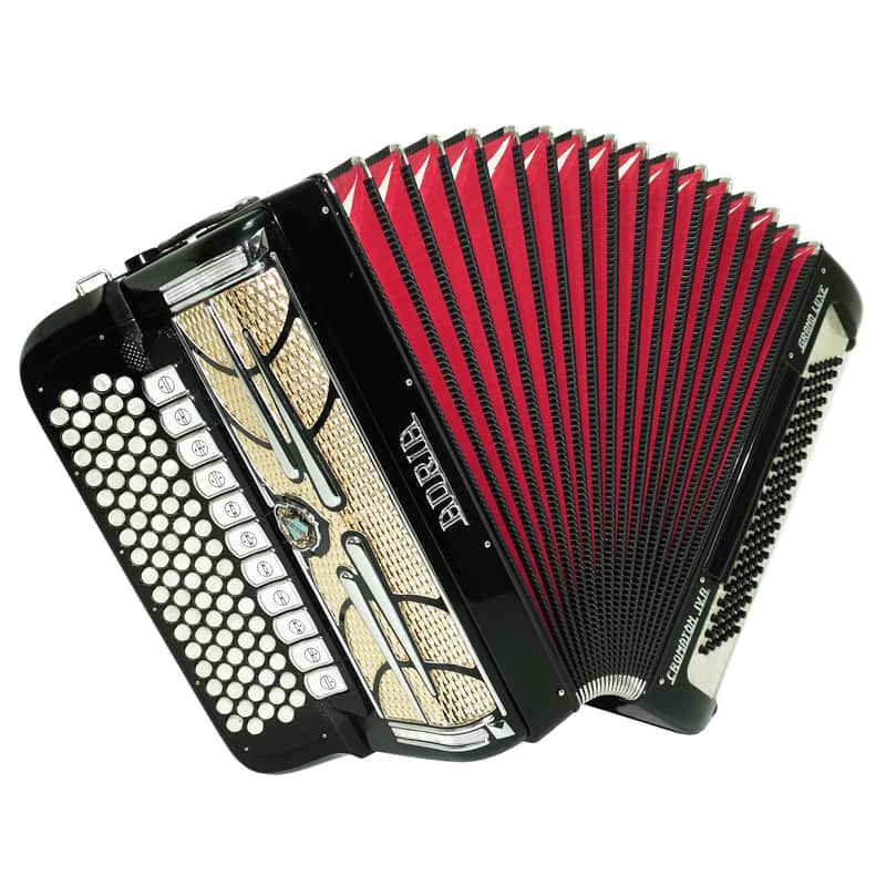 Adria Cromaton IV.A Grand Luxe 5 Row Button Accordion 120 Bass, made in Italy, Cassotto, C Griff, includes Straps and Hard Case, 2715 image 1