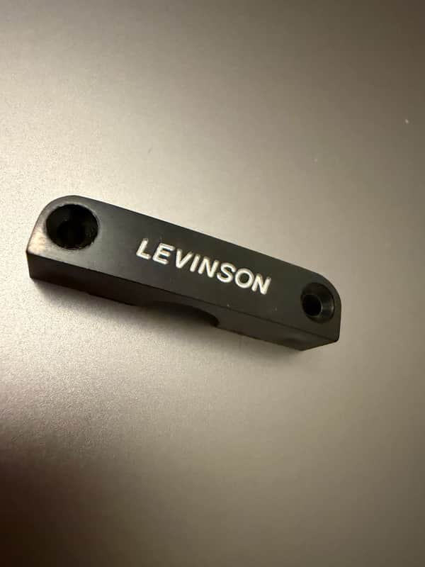 Blade Levinson 22nd fret adjustment cover 90s-2000s - Black image 1