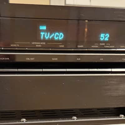 Oknkyo Onkyo TX-SR313 5.1-channel home theater A/V receiver 90s - Black image 1