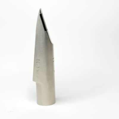 Beechler Tenor Sax Custom Bellite Metal Mouthpiece #7 - Stainless Steel image 4
