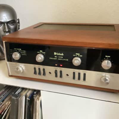 McIntosh MA5100 45-Watt Stereo Solid State Integrated Amplifier 1966 - 1972 - Black image 1
