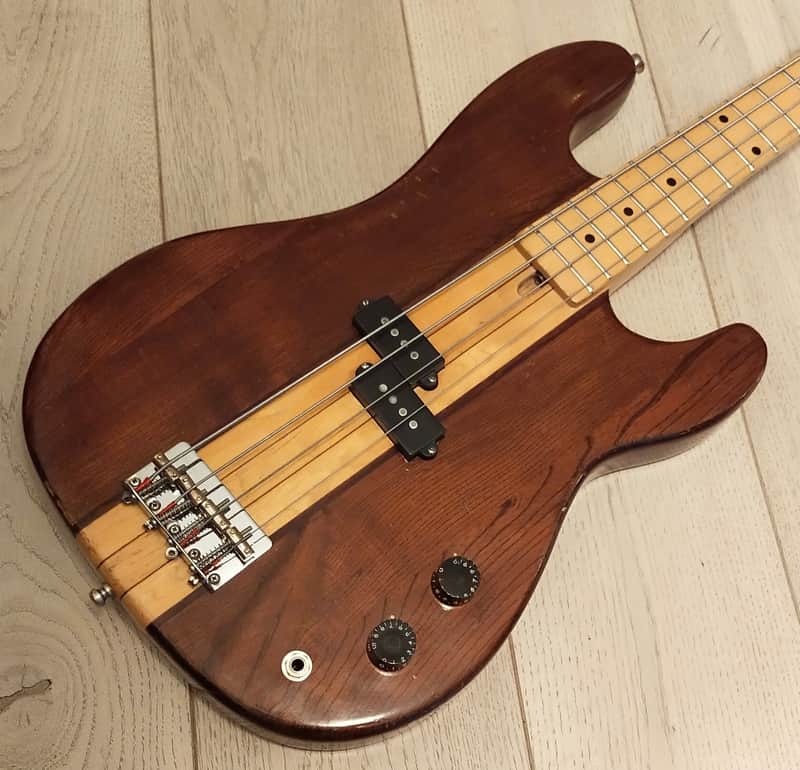 Satellite/Suzuki Precision Bass neck through  1970s Natural image 1