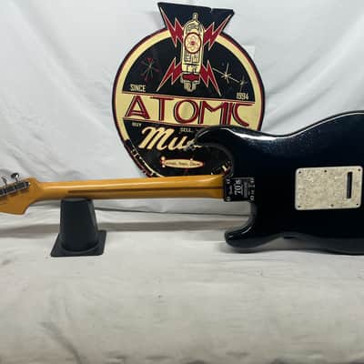 Fender 70th Anniversary Player Stratocaster strat Electric Guitar - Nebula Noir image 8