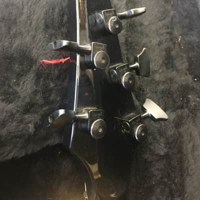 Carvin LB75F 92-94 Black Fretless 5 String Bass w/ Original Hard Shell Case image 5
