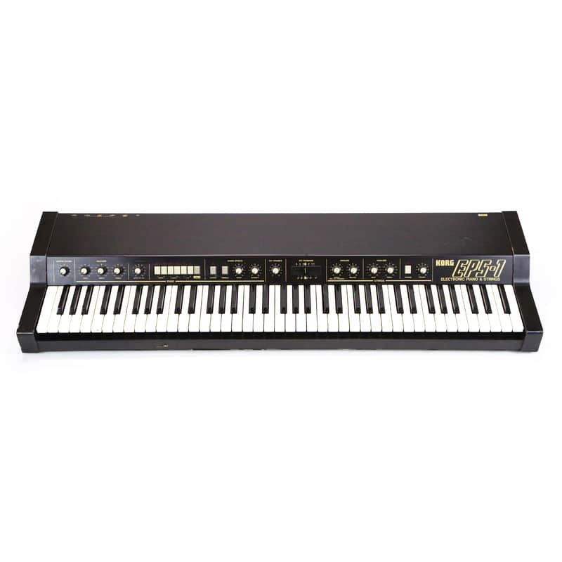 1981 Korg EPS-1 Electronic Piano & Strings Vintage Original MIJ Analog String Synthesizer Strings Keyboard Synth image 1