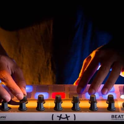Arturia BeatStep | MIDI & CV controller with 16 step sequencer, presets, pads & encoders, with included software image 5
