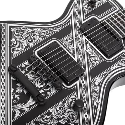 Schecter Solo-II Przym Palladium Gloss Black image 5
