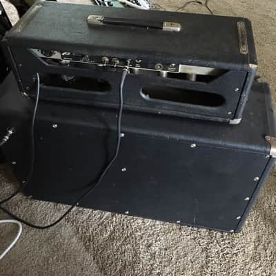 Fender Bandmaster Piggyback blackface guitar amp 1967 image 5