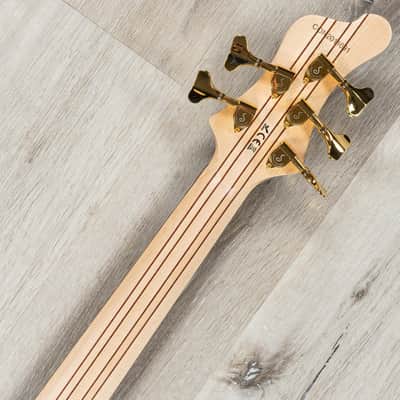Mayones Comodous MDi 5 Mohini Dey Signature 5-String Bass, Raw Trans Purple image 10