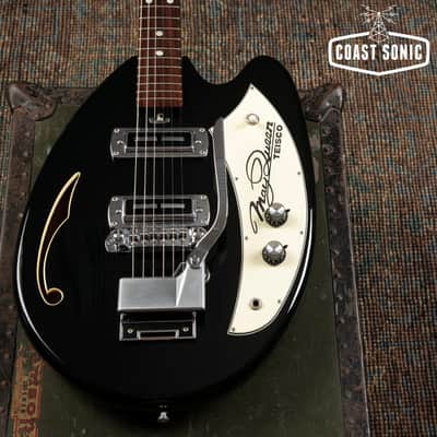 1999 Teisco May Queen Vintage Reissue Semi-Hollowbody Guitar Made in Japan image 5