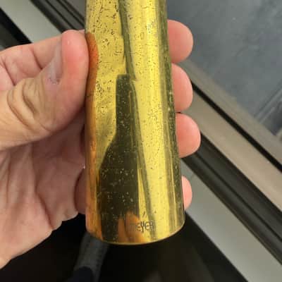 Vintage Meyer NY USA 5M Medium Chamber Baritone Sax Mouthpiece with matching Ligature and Cap image 18