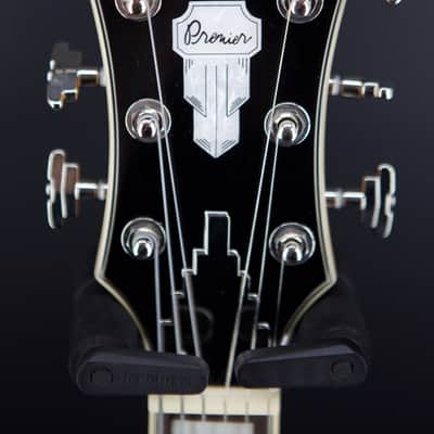 D'Angelico Premier DC Semi-Hollow Double Cutaway with Stop-Bar Tailpiece 2023 - Present - Dark Iced Tea Burst image 7