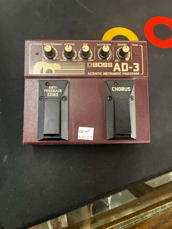 Boss AD-3 Acoustic Instrument Processor