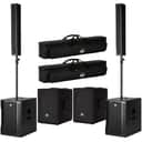 2x RCF EVOX-12 Active 2-Way Array PA System 1400Watt + 2x RCF CVR EVOX-12 Covers