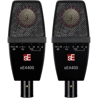 sE Electronics Factory Matched Pair of sE4400 with Mounting and Case image 1