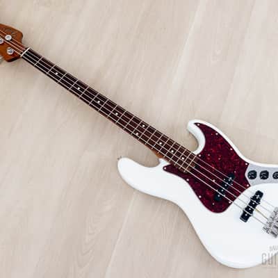 2021 Fender Traditional II ‘60s Jazz Bass FSR Olympic White w/ Roasted Maple Neck, Japan MIJ image 12