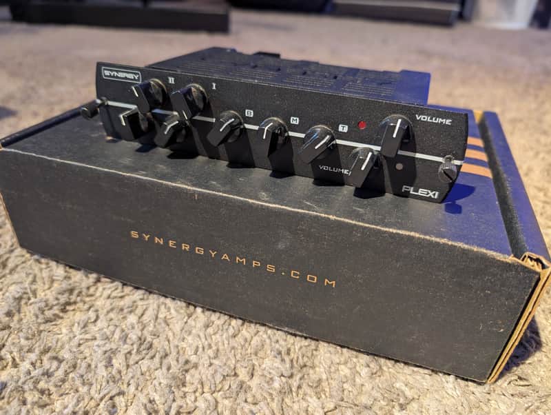 Synergy Plexi Module 2-Channel All-Tube Preamp 2017 - Black image 1