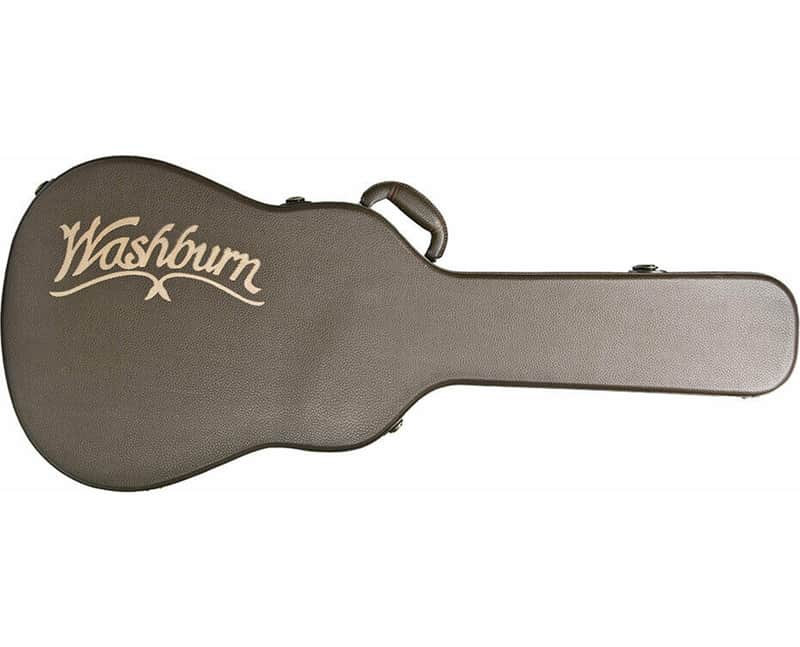 Washburn GCFDLX Deluxe Acoustic Folk Guitar Hardshell Case - Open Box image 1
